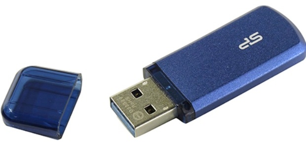 USB Флеш Silicon Power Helios - 202 128ГБ (SP128GBUF3202V1B) USB 3.2 Gen 1, Синий