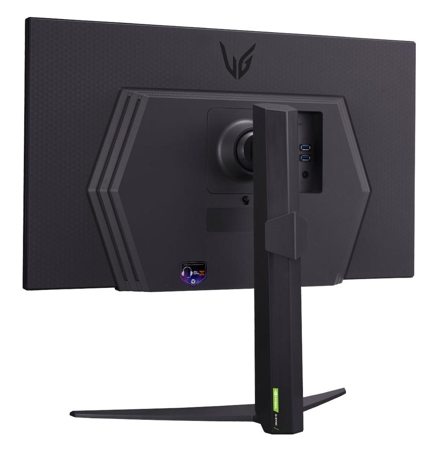 Монитор LG 27GR83Q-B [27", IPS, 2560x1440, 240 Гц, 1 мс, HDMI, DisplayPort]