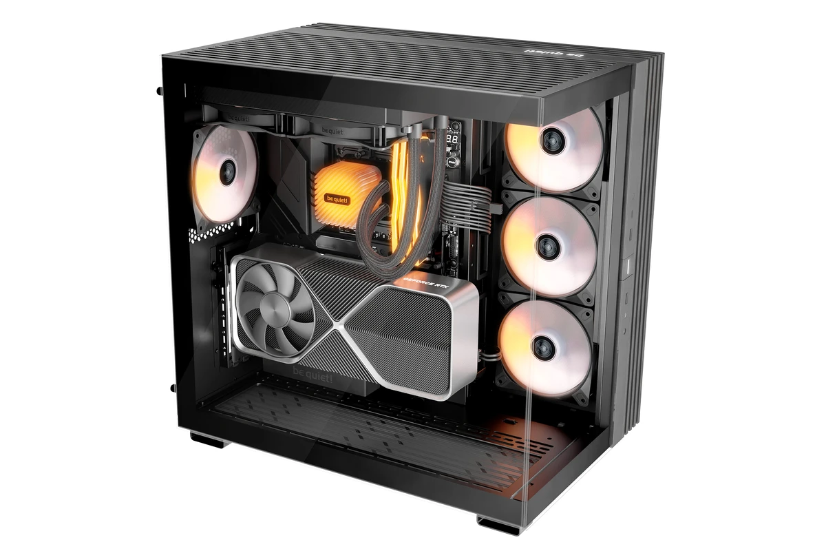 Корпус Be quiet! Light Base 600 LX Black [Midi Tower, 4 x 120 мм, черный]