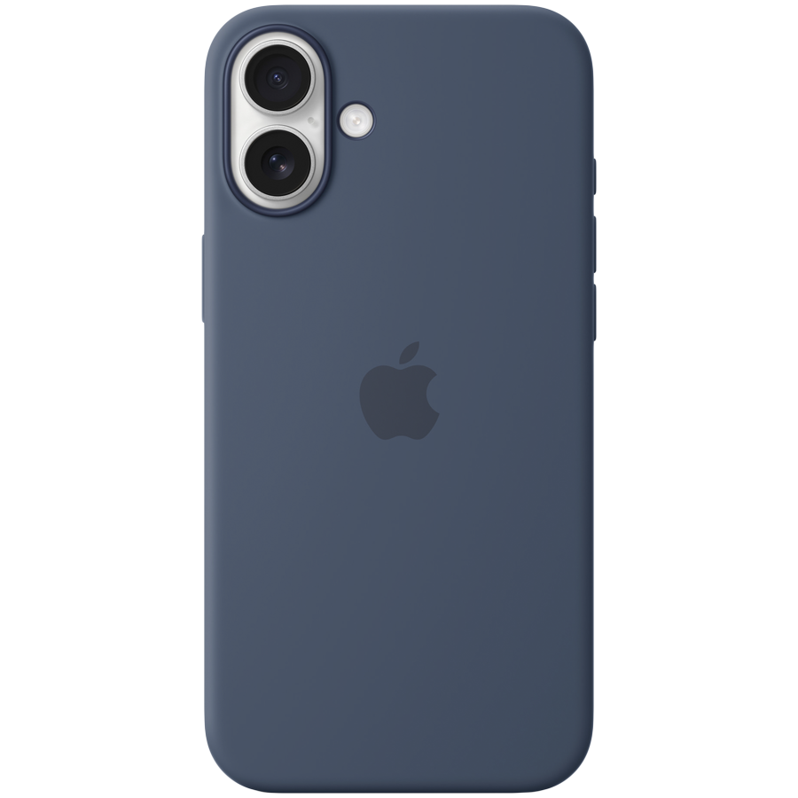 iPhone 16 Plus Silicone Case with MagSafe - Denim (MYYA3ZM/A), Model A3314