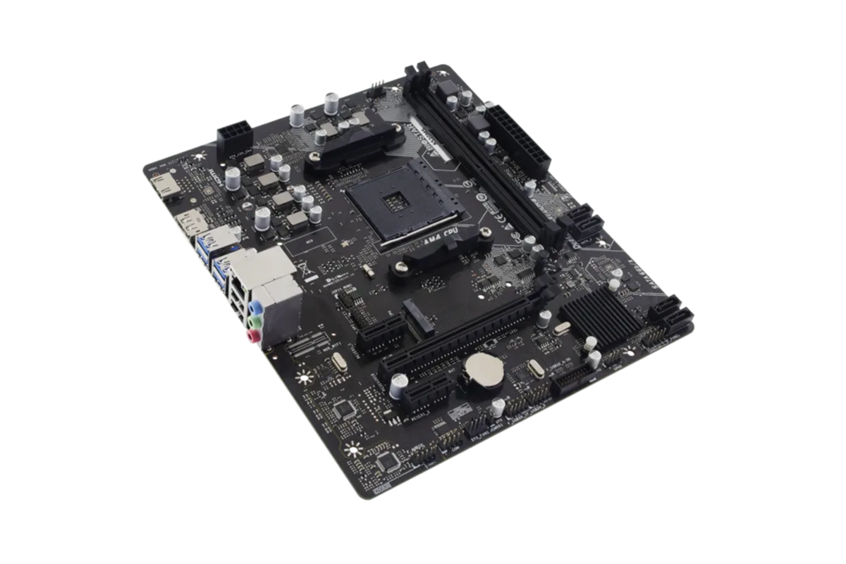 Материнская плата Biostar A520MS (A520MS) [AM4, AMD A520, 2xDDR 4, 1xM.2, 1xPCI-E x16, Micro-ATX]