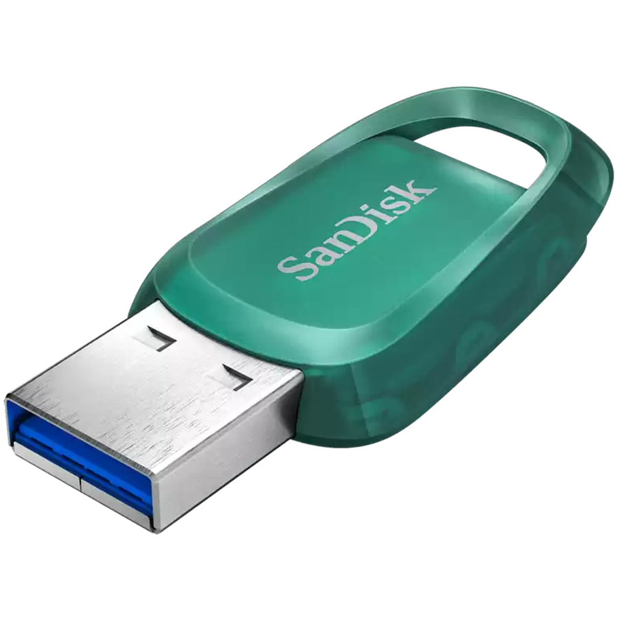 USB Флеш SanDisk Ultra Eco (SDCZ96-064G-G46) 64ГБ, USB 3.2 Gen 1, Чтение 100 МБ/сек
