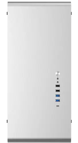 Корпус Jonsbo UMX6-G Silver [Midi Tower, серебристый]