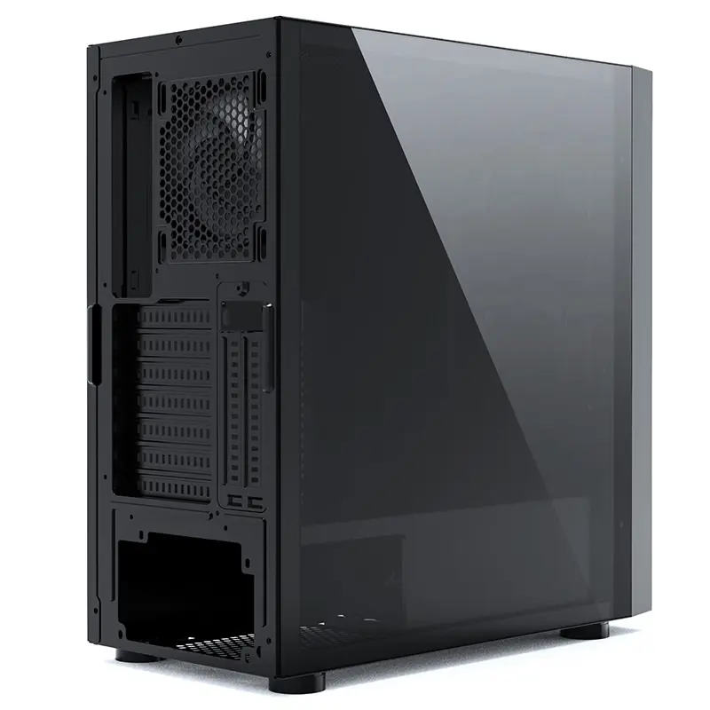 Корпус ПК без БП Wintek Smart H35TG TG, черный - купить в интернет-магазине Forcecom.kz Корпус ПК без БП Wintek Smart H35TG TG, черный
