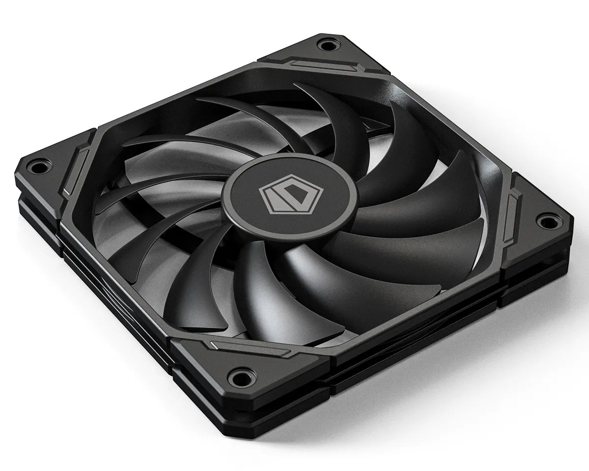 Вентилятор для корпуса ID-Cooling TF-12015-K [120 мм, 2200 об/мин, 67.58 CFM, 32.3 дБ, PWM]