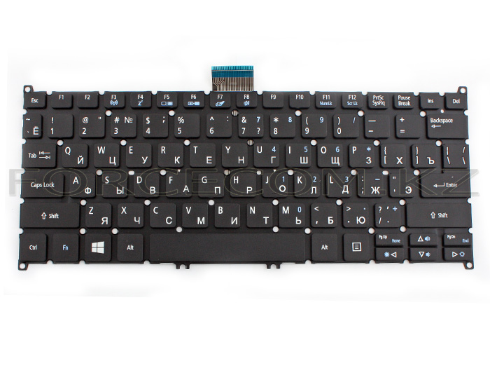 Клавиатура для ноутбука Acer Aspire V5-122P, RU, черная