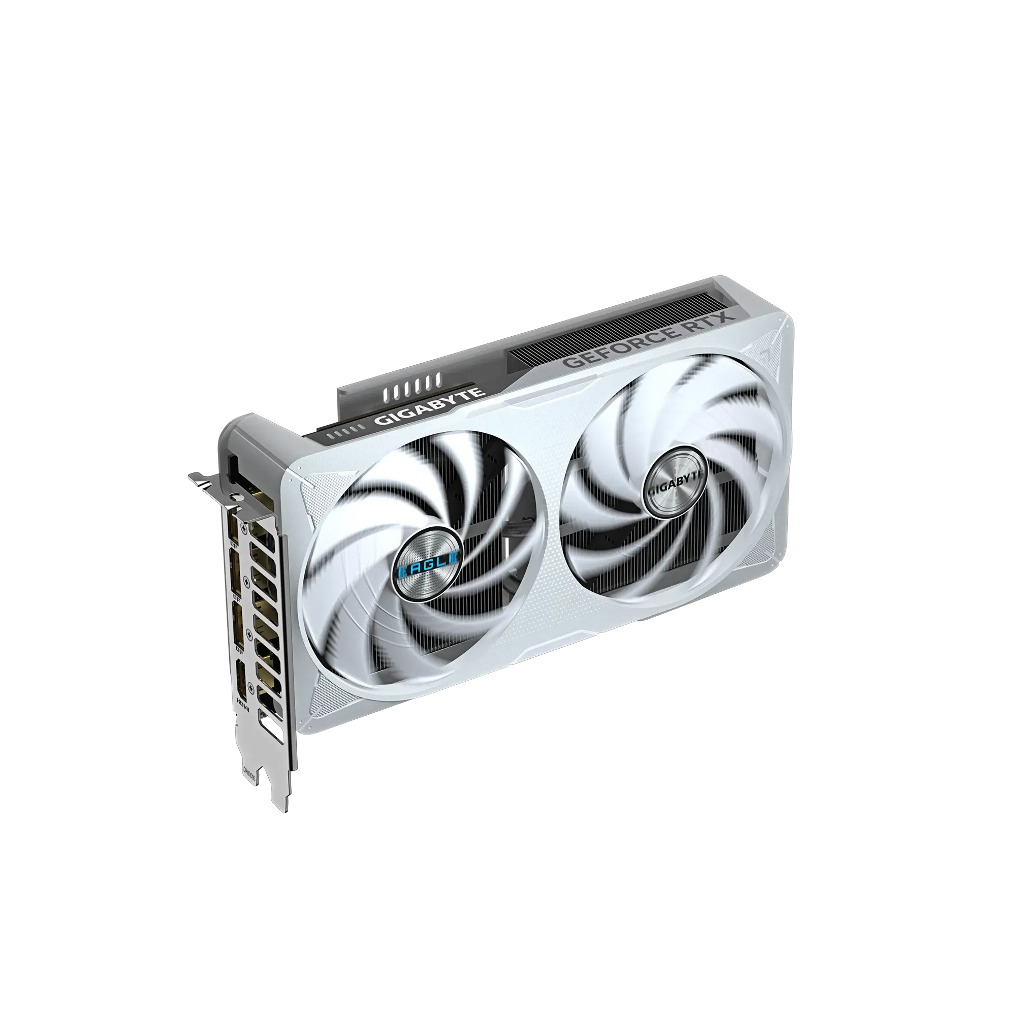 Видеокарта Gigabyte GeForce RTX 5060 Ti EAGLE OC ICE 16G (GV-N506TEAGLEOC ICE-16GD) [16 ГБ, GDDR7, 128 бит, HDMI, DisplayPort (3 шт)]