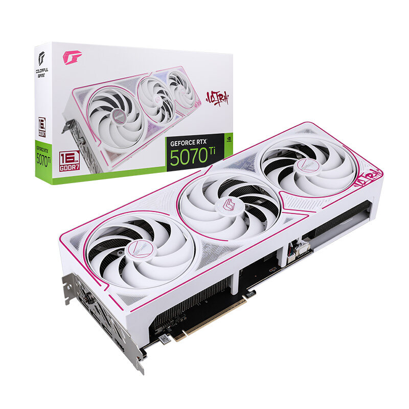 Видеокарта Colorful iGame RTX 5070 Ti Ultra W OC 16GB-V [16 ГБ, GDDR7, 256 бит, HDMI, DisplayPort (3 шт)]