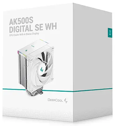 Система охлаждения DeepCool AK500S DIGITAL SE [120 x 120 мм, 1850 об/мин, 28 дБ, 4 pin]