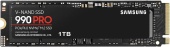 Твердотельный накопитель SSD M.2 PCIe Samsung 990 PRO, MZ-V9P1T0BW [1 ТБ, m.2 (2280), чтение: 7450 МБ/с, запись: 6900 МБ/с, TLC]