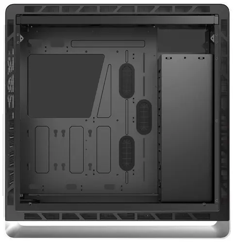 Корпус Jonsbo UMX6-G Silver [Midi Tower, серебристый]