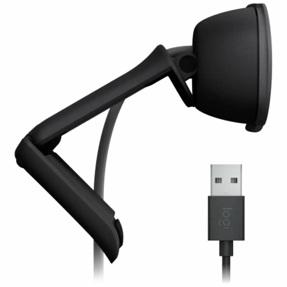 Вебкамера Logitech HD Webcam Brio 105 WebCamera HD1080p, s/w 5MP photo, mic, USB, [960-001592]