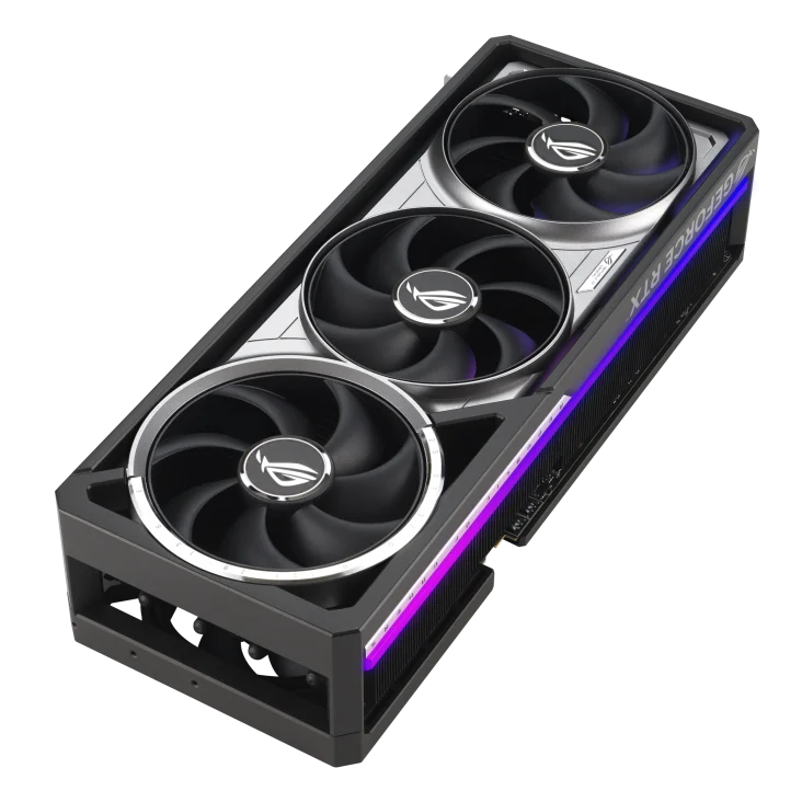 Видеокарта Asus GeForce RTX 5090 ROG Astral BTF OC Edition (ROG-ASTRAL-RTX5090-O32G-BTF-GAMING) [32 ГБ, GDDR7, 512 бит, HDMI (2 шт), DisplayPort (3 шт)]