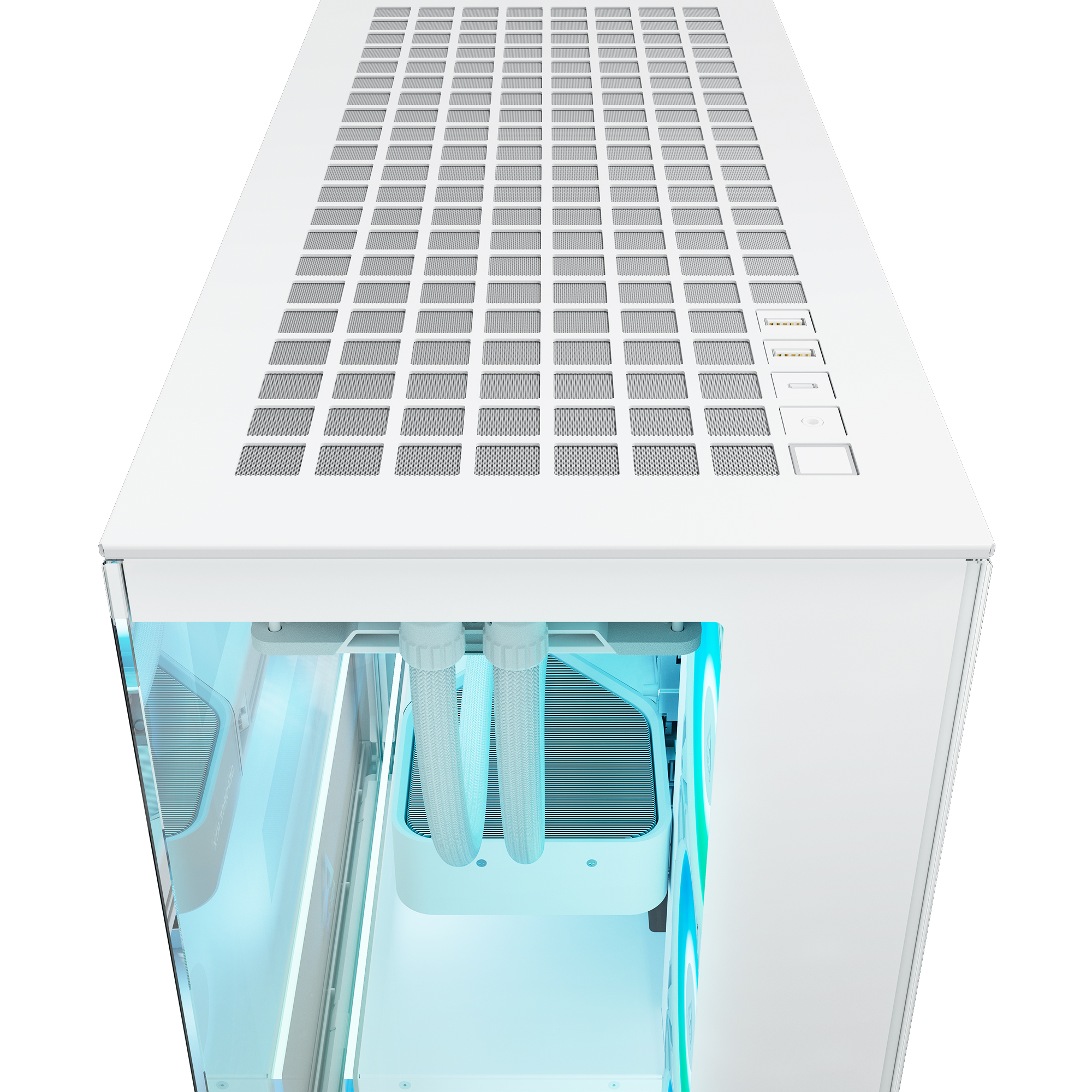 Корпус Arctic Xtender White(Clear Glass) (ACPCC00014A) [Full Tower, 2×120 мм + 3×140 мм A-RGB, Белый]