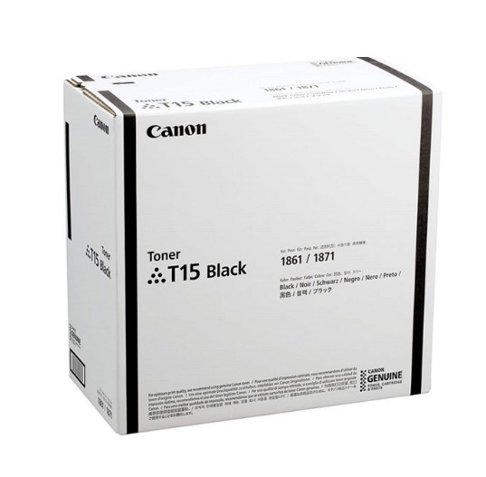 Картридж Canon T15 BK (5818C001), оригинальный, черный