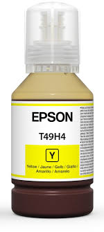 Контейнер с чернилами Epson C13T49H400, оригинальный, желтый, 140 мл