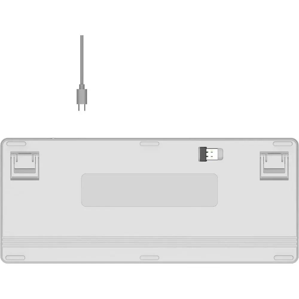 Клавиатура A4Tech Fstyler FBX53C [мембранная, беспроводная, белая]