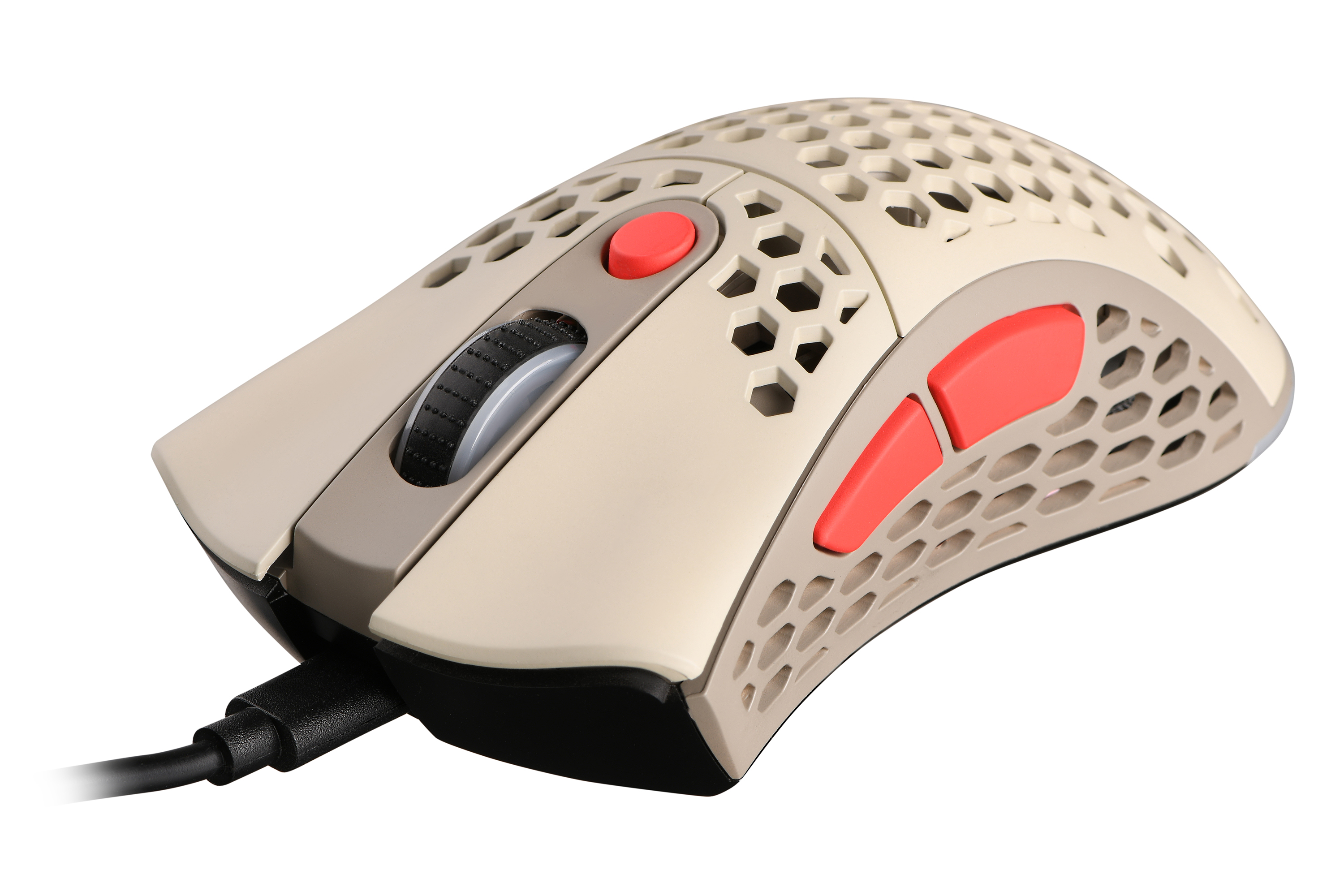 Мышь 2E Gaming HyperSpeed Lite WL (2E-MGHSL-WT-WL) [беспроводная, светодиодная, 10000 DPI, 1000 Гц подсветка, Бежевый]