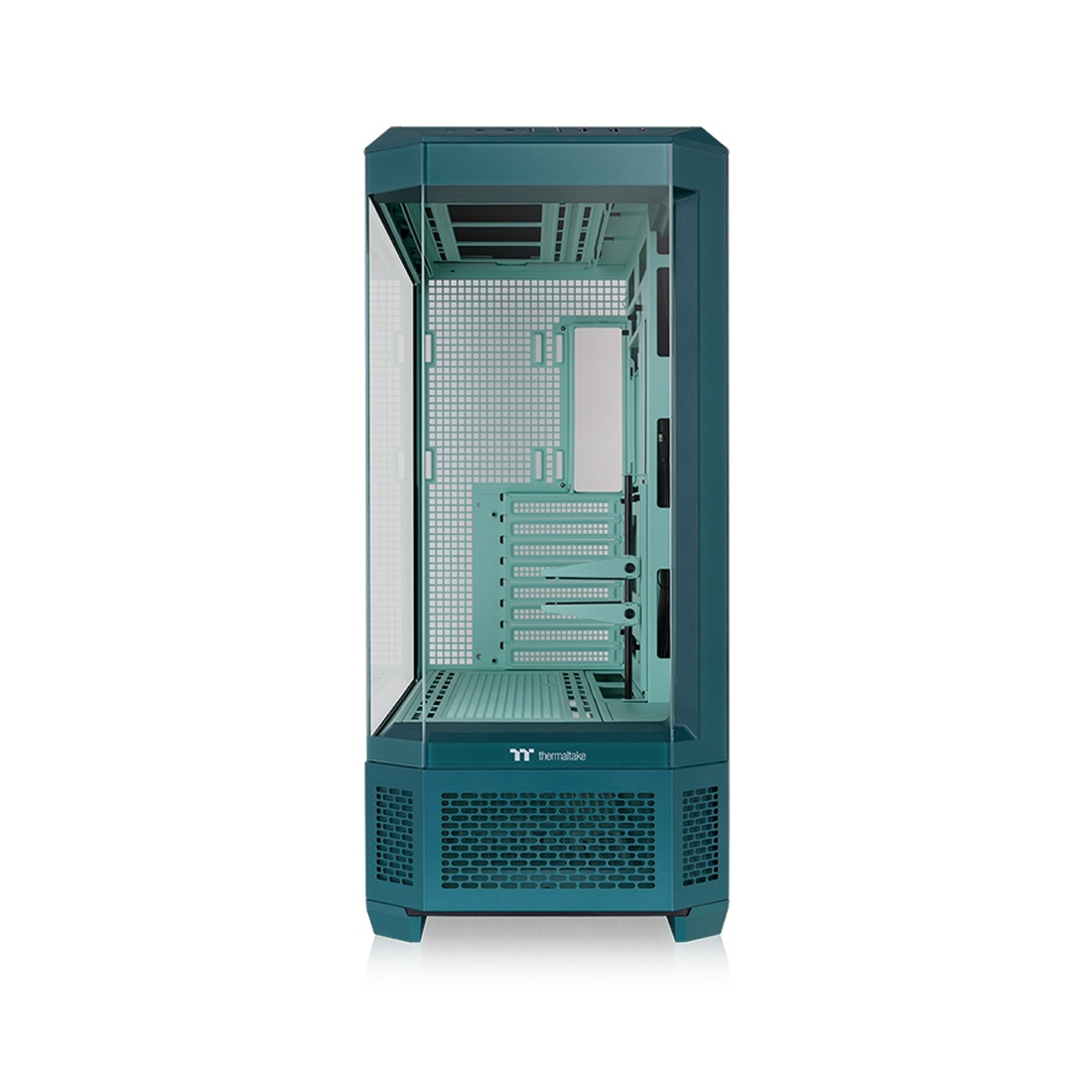Корпус Thermaltake View 600 TG Transformative Teal (CA-11H-00FTWN-00) [Full Tower, Без вентиляторов, бирюзовый]