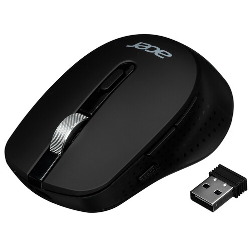 Мышь Acer OMR310 (ZL.MCECC.031) беспроводная, светодиодная, 1600 DPI, черная
