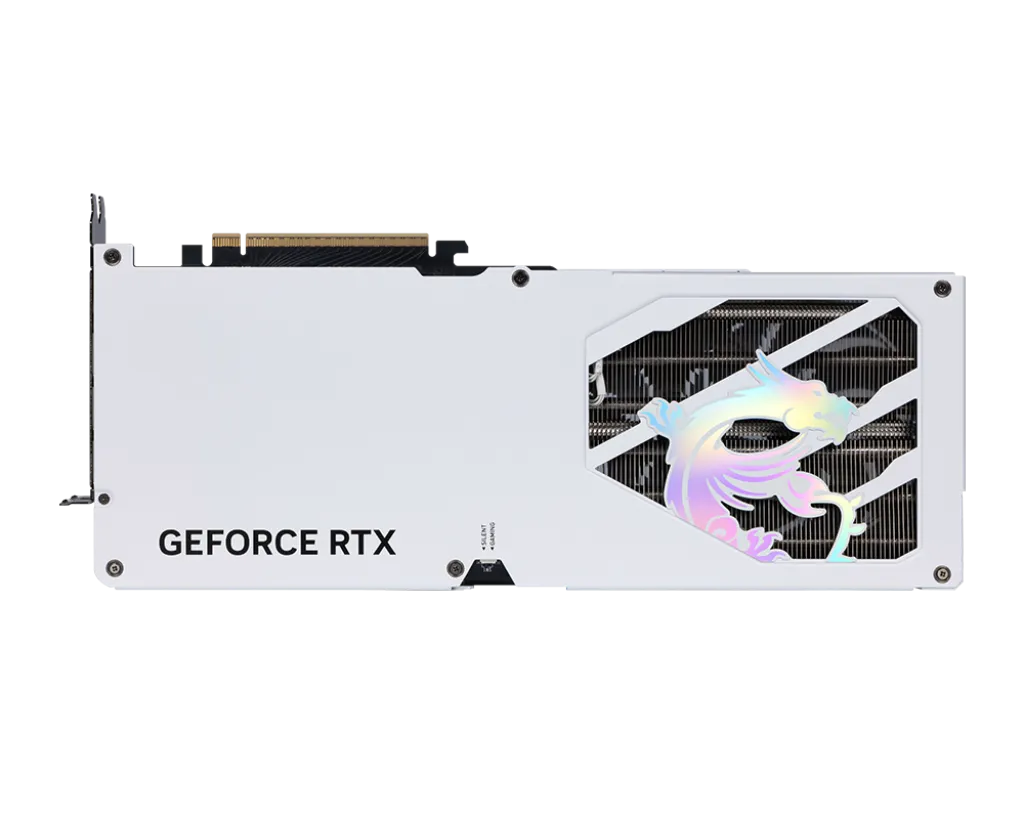 Видеокарта MSI GeForce RTX 5080 16G GAMING TRIO OC WHITE (G5080-16GTCW) [16 ГБ, GDDR7, 256 бит, HDMI, DisplayPort (3 шт)]