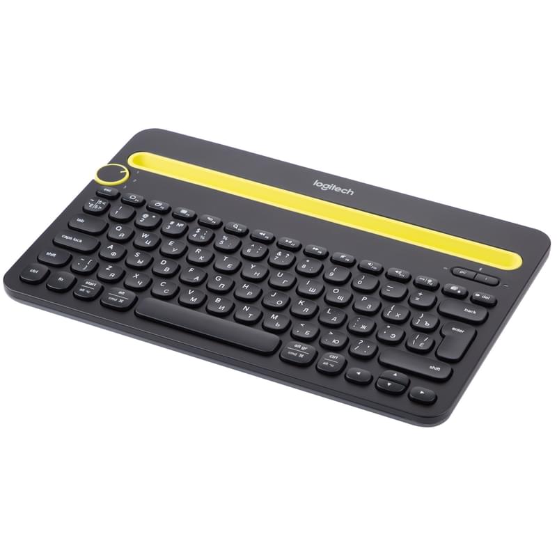 Клавиатура Logitech K480 (920-006368) [Мембранная, беспроводная, клавиш - 81, черная]