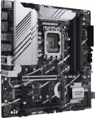 Материнская плата ASUS PRIME Z790M-PLUS [LGA 1700, Intel Z790, 4xDDR 5, 3xM.2, 2xPCI-E x16, Micro-ATX]