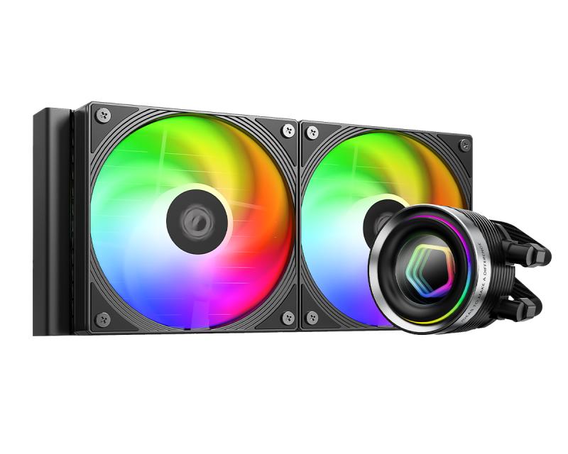 Система охлаждения ID-Cooling FX240 INF [TDP - 300 Вт, 120 мм, 2000 об/мин, 27.2 дБ, 4 pin]