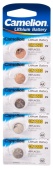 Батарейка, CAMELION Lithium, CR1220-BP5, 3V, 5 шт