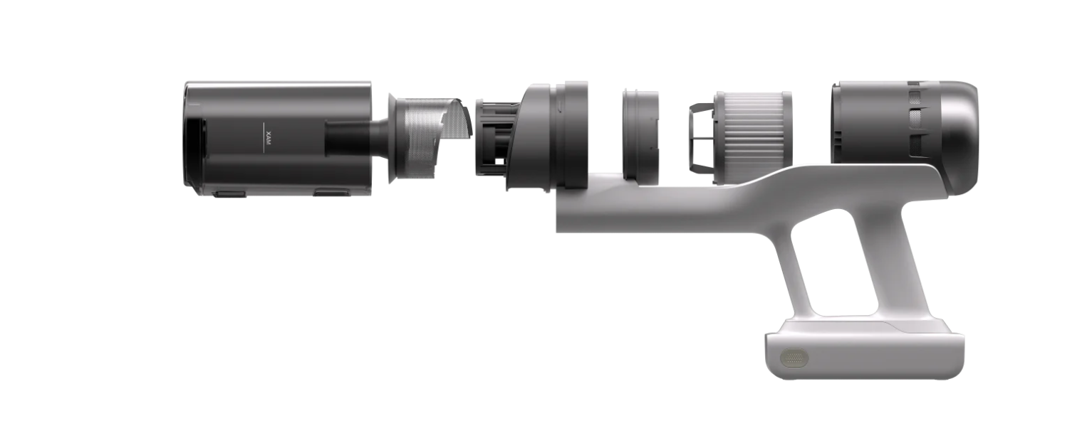 Беспроводной вертикальный пылесос Roborock H60 Pro Белый