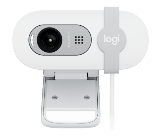 Вебкамера Logitech Brio 100 (960-001617), Белый 