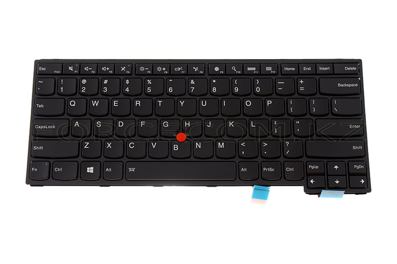 Клавиатура для ноутбука Lenovo Yoga 14, ENG, подсветка, черная