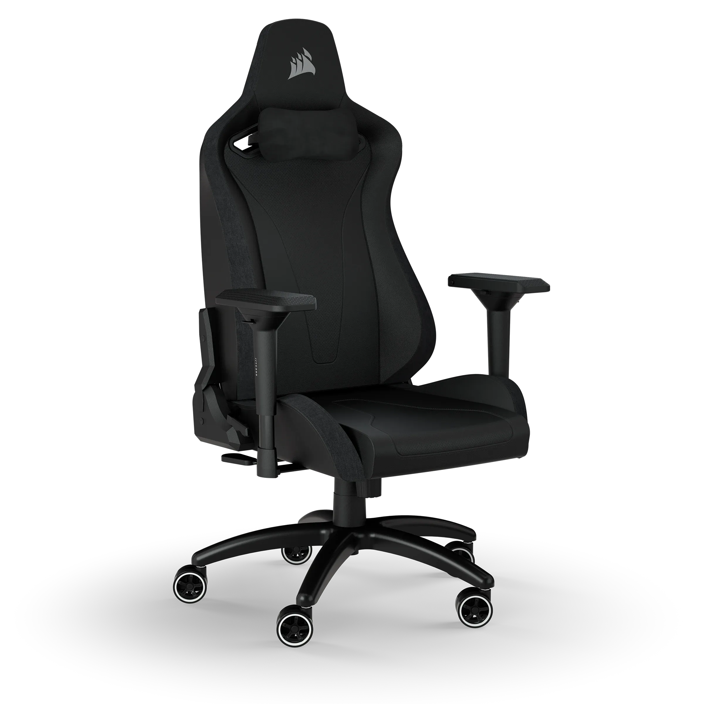 Игровое кресло CORSAIR TC200 Leatherette Gaming Chair, Standard Fit (CF-9010043-WW) черный