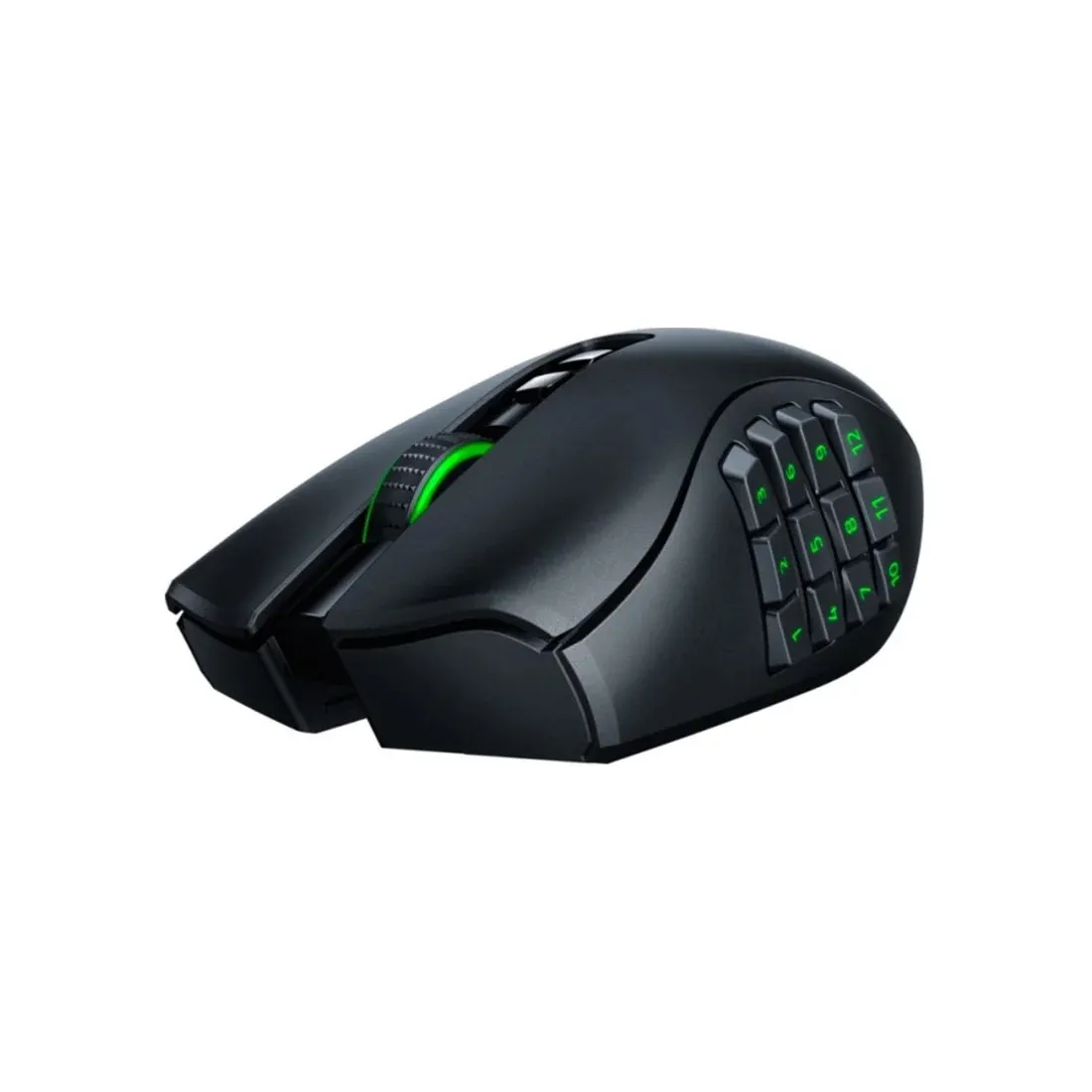 Мышь Razer Naga V2 Pro (RZ01-04400100-R3G1) [проводная + беспроводная, светодиодная, 16000 DPI, подсветка, черная]