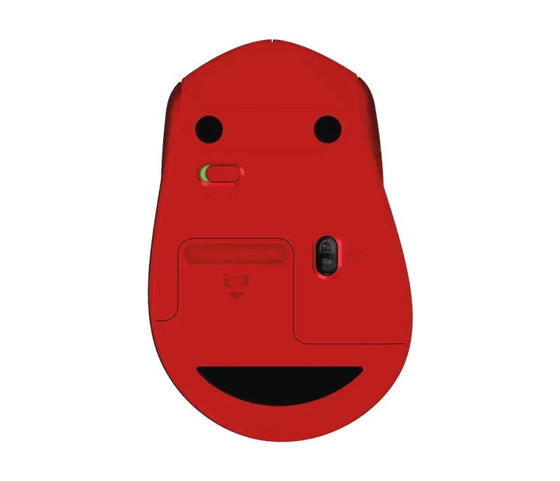 Мышь беспроводная Logitech M330 Silent Plus Red 910-004911