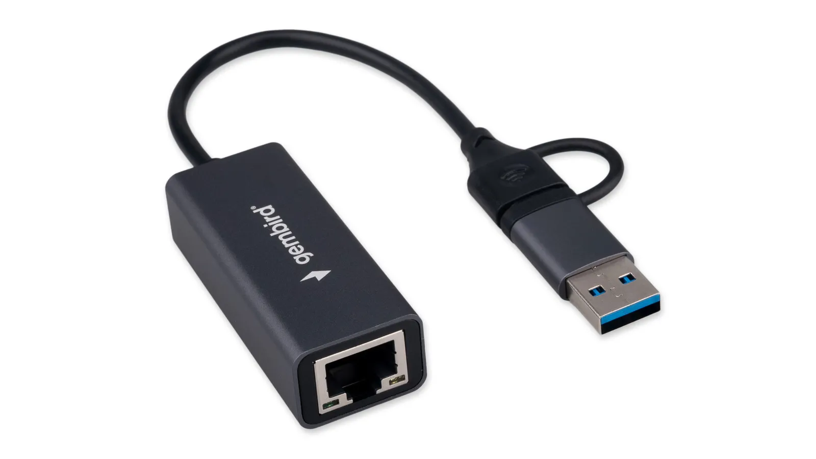 Адаптер USB на RJ-45, Gembird NIC-U7, USB NIC 10/100/1000 Mb, LAN