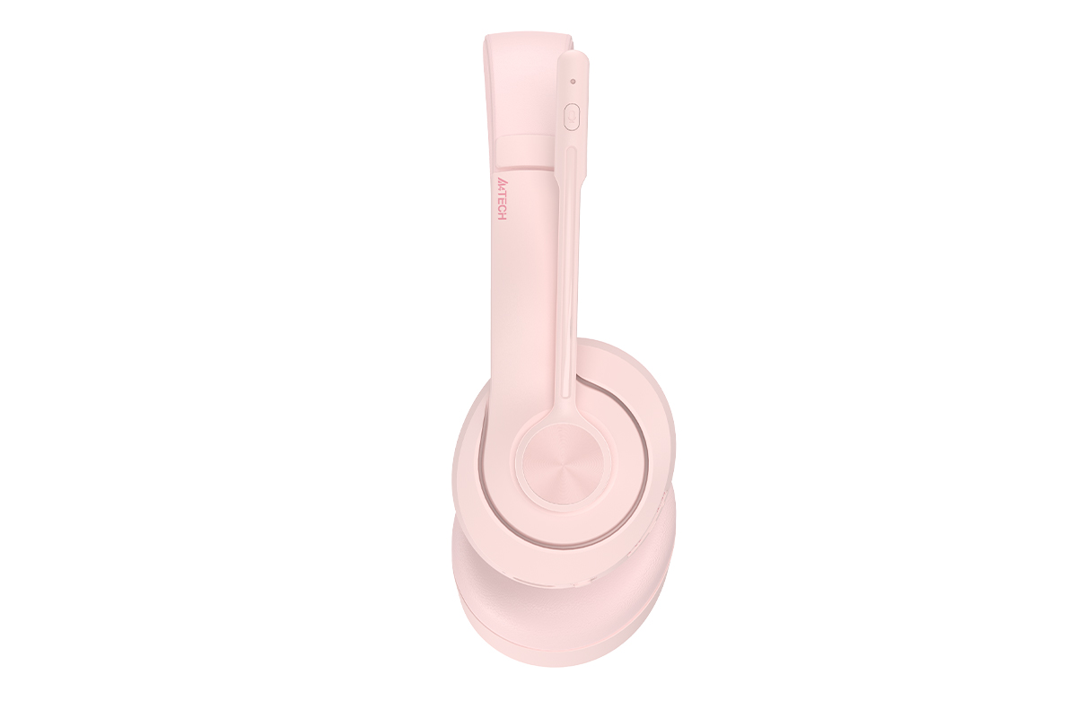 Наушники+микрофон A4tech Fstyler BR260 Pink BT v5.3 розовый