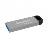 Флеш-накопитель, Kingston, DTKN/128GB, 128GB, USB 3.2, Серебристый 