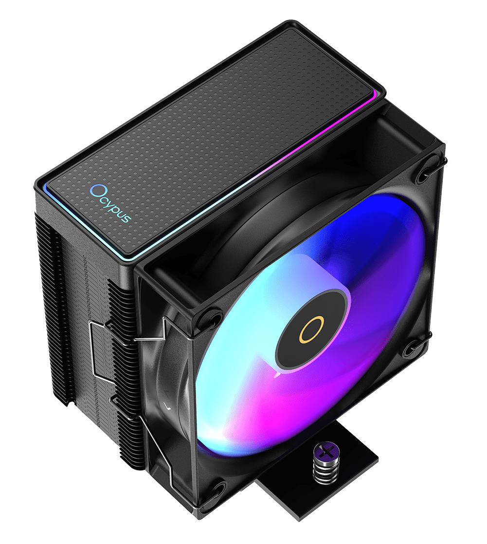 Система охлаждения Ocypus Gamma A40 BK ARGB TDP [100 x 100 мм, 2400 об/мин, 29 дБ, 4 pin]