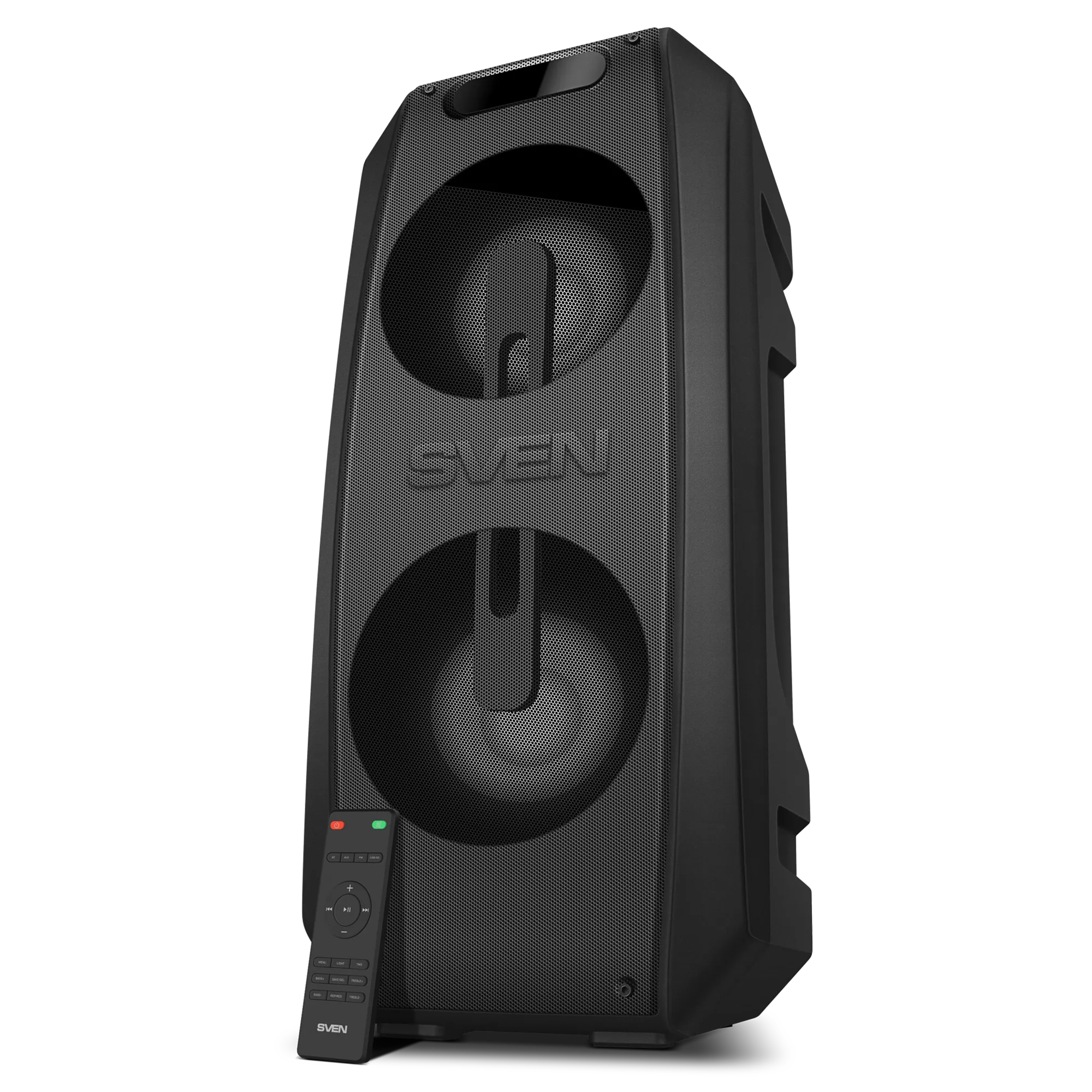 SVEN PS-740, черный, акустическая система (100W, TWS, Bluetooth, FM, USB, microSD, 4400mA*h)