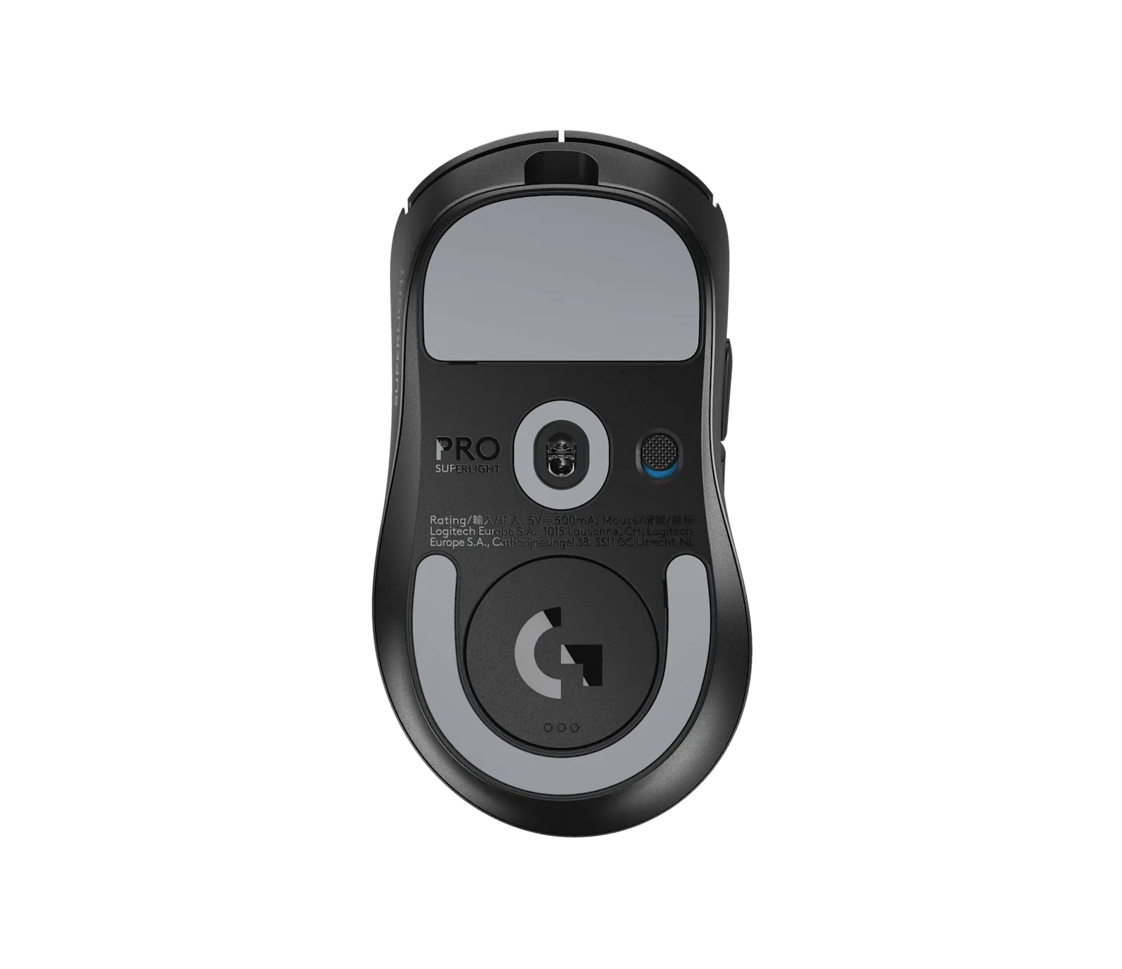 Мышь Logitech PRO X SUPERLIGHT 2 DEX (910-007357) [проводная + беспроводная, светодиодная, 44000 DPI, 8000 Гц, белый]