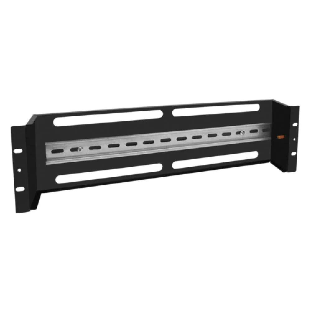 Панель 19" с DIN-рейкой 3U Pixietech PXT-PDR-19-B черный