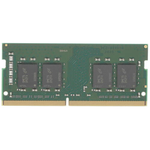 Оперативная память SODIMM Kingston ValueRAM 16 ГБ [KVR32S22S8/16] [16 ГБ DDR 4, 3200 МГц, 25600 мб/с, 1.2 В]