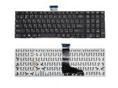 Клавиатура для ноутбука Toshiba Satellite C50/ C50D/ C55/ C55D, RU, черная