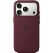 Силиконовый чехол для iPhone 18 Pro с MagSafe — бордовый, модель A3701 (MK8U4ZM/A)