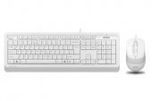 Клавиатура+мышь A4tech F1010 Fstyler, WHITE, USB