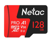 Карта памяти Netac P500 Extreme Pro (NT02P500PRO-128G-R) V10/A1/U1 128GB