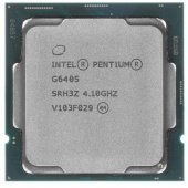 Процессор Intel Pentium Gold G6405 [LGA 1200, 2 x 4100 МГц, TDP 58 Вт, OEM]