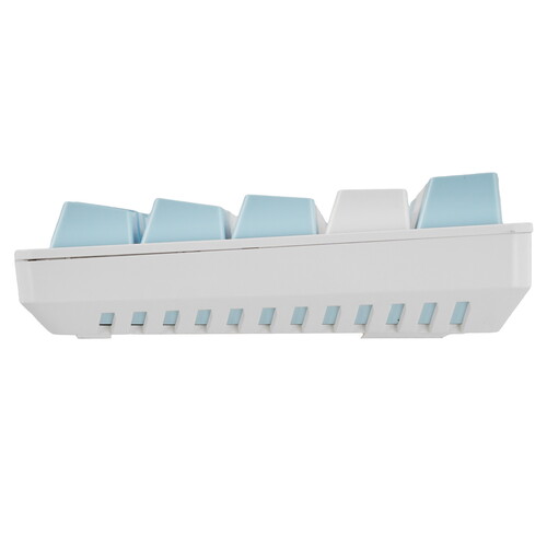 Клавиатура Defender Amox GK-585 (45585) механическая, проводная, RGB подсветка, Outemu Brown, белая