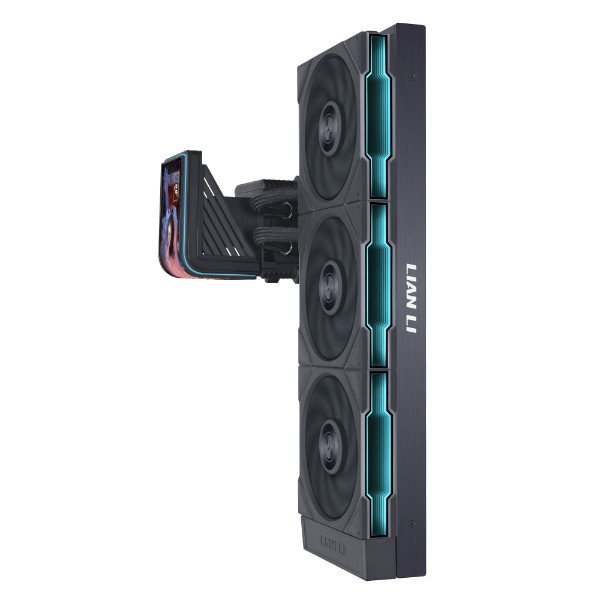 Водяное охлаждение для CPU Lian Li Hydroshift II OLED Curved 360P28 3x120 Black G89.GHS2OLDC36PB.00